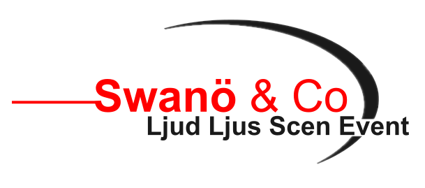 Swanö & Co ljud Ljus Event logo